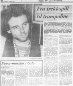 Nils Lofgren-intervju i Dagbladet 19.11.1981 (faksimile)