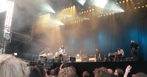War on Drugs seier på Roskilde-festivalen onsdag. (Foto: Wikimedia Commons)