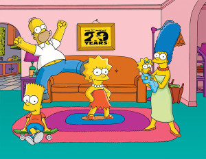 The Simpsons (Illustrasjon: Gabriel Shepard/Creative Commons)