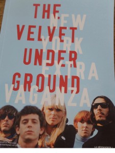 Programmet til Velvet Underground-ustillingen i Paris.