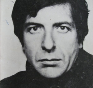 Leonard Cohens første norgeskonsert ble stoppet av bombetrussel. (Foto: platecover, utsnitt)