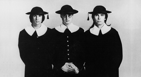 Tre helt vanlige briter i det ikke fullt så alminnelige bandet XTC. (Foto: